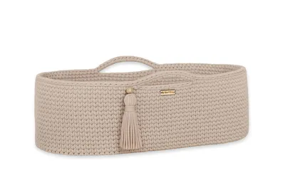 Kosz Mojżesza Boho Bawełniany Handmade Materacykiem Jasny TUM-TUM - Beżowy