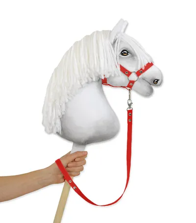 Uwiąz Dla Hobby Horse Taśmy TUM-TUM - Czerwony