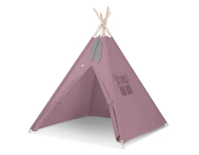 Namiot Dla Dzieci Tipi Zawieszki Pióra Róż Retro TUM-TUM