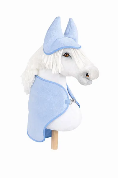 Zestaw Dla Hobby Horse A3: Polarowa Derka Nauszniki Jasny TUM-TUM