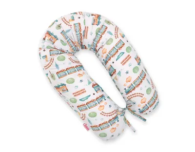 Poduszka Ciążowa Longer Dla Kobiet Ciąży Do Spania Zdejmowana TUM-TUM