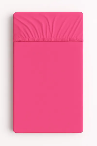 Prześcieradło Jersey Bawełna Gumką Do Łóżeczka 120x60cm Ciemny TUM-TUM