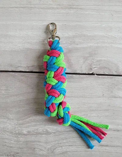 Uwiąz Dla Konia Hobby Horse Pleciony Ze Sznurka Jasny Zielony/ TUM-TUM