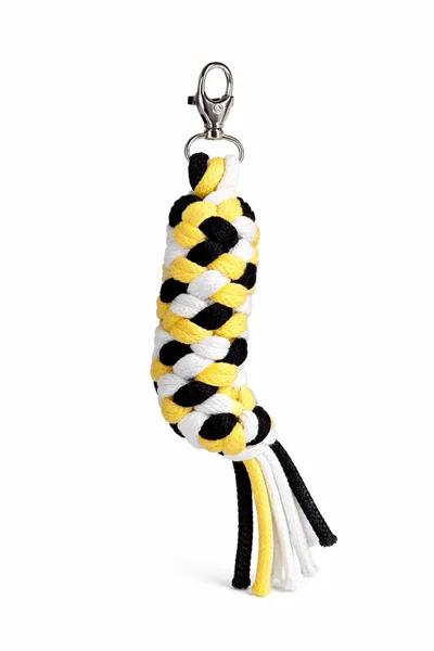 Uwiąz Dla Konia Hobby Horse Pleciony Ze Sznurka Żółty/ TUM-TUM - Czarny