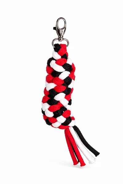 Uwiąz Dla Konia Hobby Horse Pleciony Ze Sznurka Czerwony/ Biały/ TUM-TUM