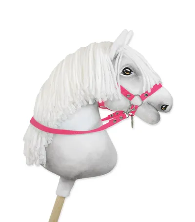 Wodze Dla Konia Hobby Horse Ciemnoróżowe TUM-TUM