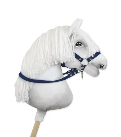 Wodze Dla Konia Hobby Horse TUM-TUM - Granatowe