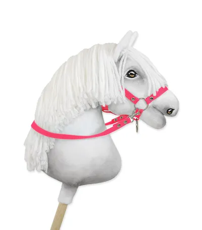 Wodze Dla Konia Hobby Horse Neon Pink TUM-TUM