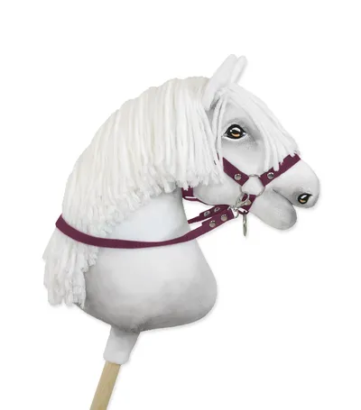Wodze Dla Konia Hobby Horse Śliwkowe TUM-TUM