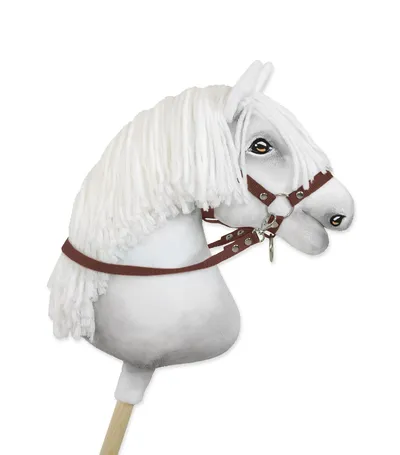 Wodze Dla Konia Hobby Horse TUM-TUM - Brązowe