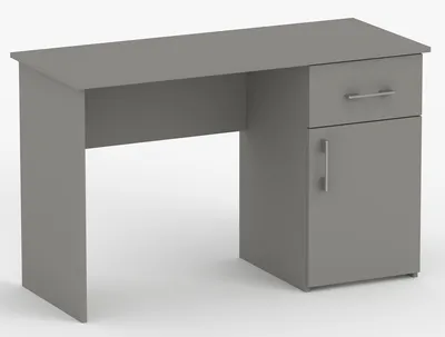 Biurko FRANEK 120 cm Z Szufladą - Szary