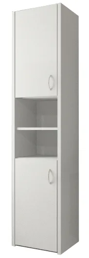 Słupek Łazienkowy ADAŚ 2D 40 cm - Biały