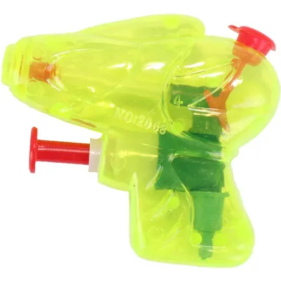 Mini Pistolet Na Wodę - Żółty