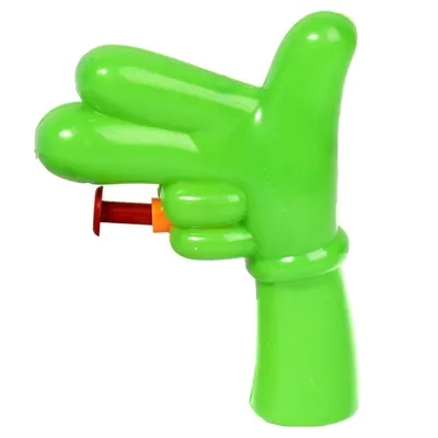 Pistolet Na Wodę Psikawka 10 cm Rączka - Zielona