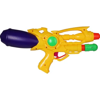 Nowoczesny Pistolet Na Wodę Śmigus-Dyngus 35cm - Żółty