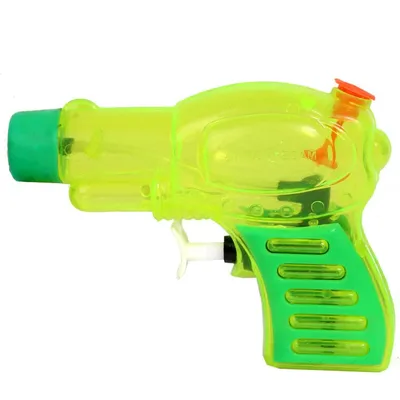 Mała Psikawka Pistolet 10x8cm - Żółty