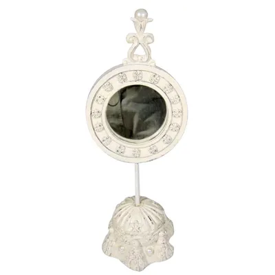 Eleganckie Bielone Lusterko