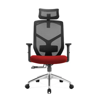 Fotel Biurowy Ergonomiczny Rosa ANGEL - Czerwony