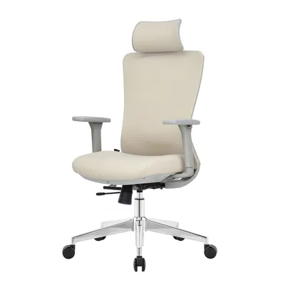 Fotel Biurowy Ergonomiczny ANGEL GelatO - Szary