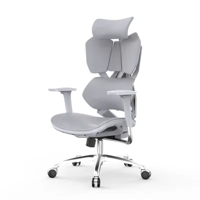 Fotel Ergonomiczny Gamingowy Angel Furia Grey