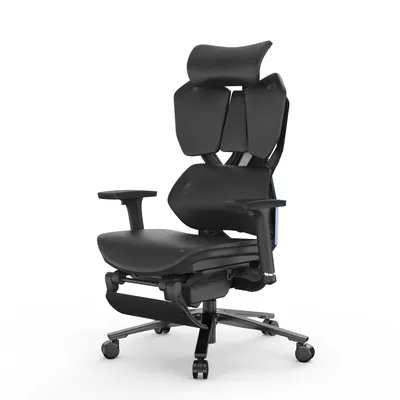 Fotel Ergonomiczny Gamingowy Angel Furia PRO Z Podnóżkiem