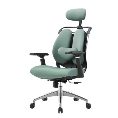 Fotel Biurowy Ergonomiczny ANGEL Stelio - Zielony