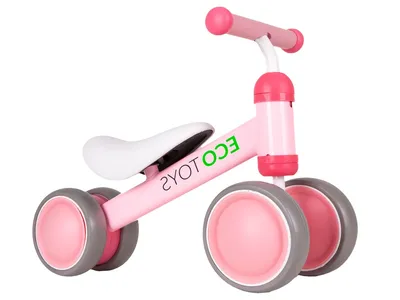 Rowerek Biegowy Treningowy Mini Rower Dla Dzieci - Różowy