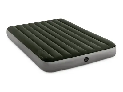 Duży Materac Dmuchany 203x152 cm Dwuosobowy Z Pompką INTEX 64763