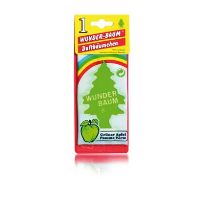 Zapach Choinka WUNDER-BAUM Jabłuszko WUNDER BAUM - Zielone