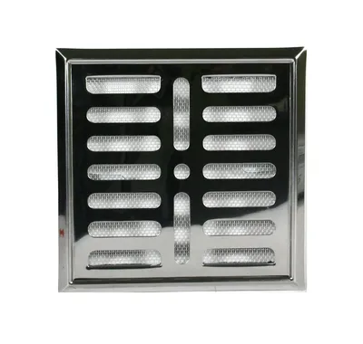 Kratka Metalowa Z Szyldem Nierdzewnym 14*14CM I Siatką