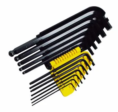 Klucz Imbusowy Kpl. 12 szt. (1/16-3/8) Zasobnik Plast. [E] STANLEY