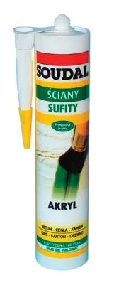 Akryl SOUDAL 280ml - Brązowy