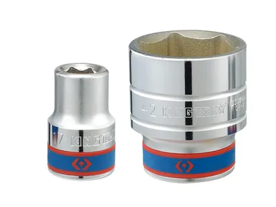 Nasadka Krótka 6-KĄTNA Chromowana 3/4'' 19mm KING TONY