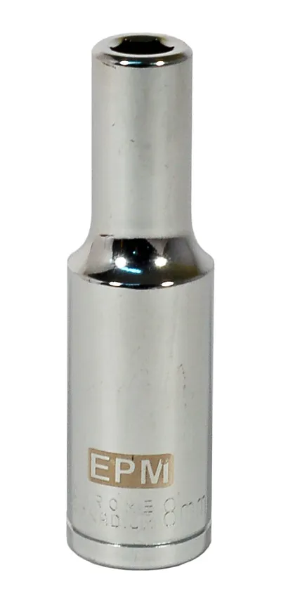 Nasadka Długa 1/2'' 6-KĄTNA Chromowana 9mm EPM