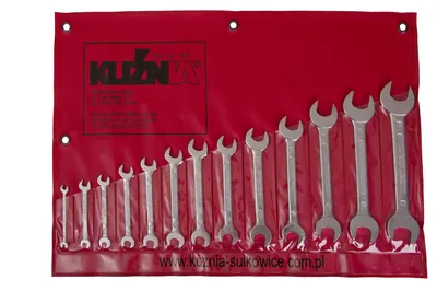 Komplet Kluczy Płaskich 13 Sztuk 6-32MM KUŹNIA