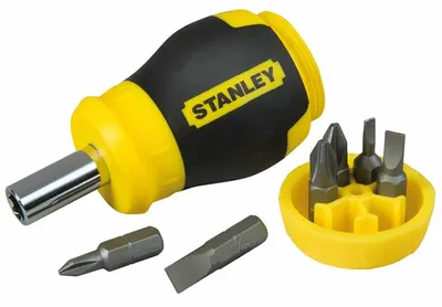Wkrętak Multibit + 6 Końcówek STANLEY