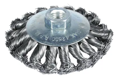 Szczotka Tarczowo Kątowa Splatana 100mm Zn EPM