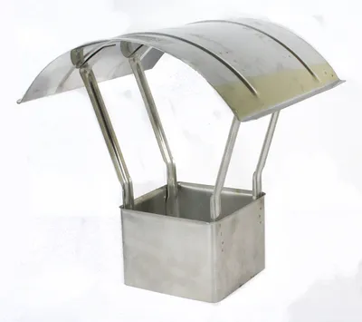 Daszek Z Blachy Żaroodpornej 13.5*13.5*10CM