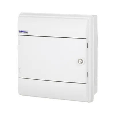 Rozdzielnica Modułowa 1*8 N/T IP65 RH-8ZB 36.10 ELEKTRO-PLAST