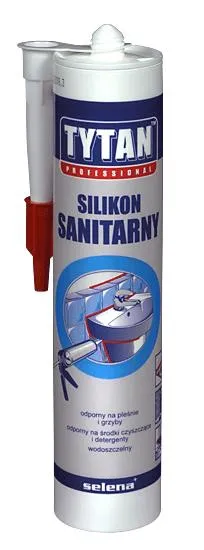 Silikon Sanitarny TYTAN 280ml Bezbarwny