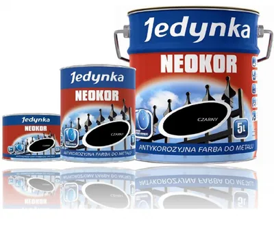 Antykorozyjna Farba Podkładowa Neokor Tl. Średni 1l JEDYNKA - Czerwony