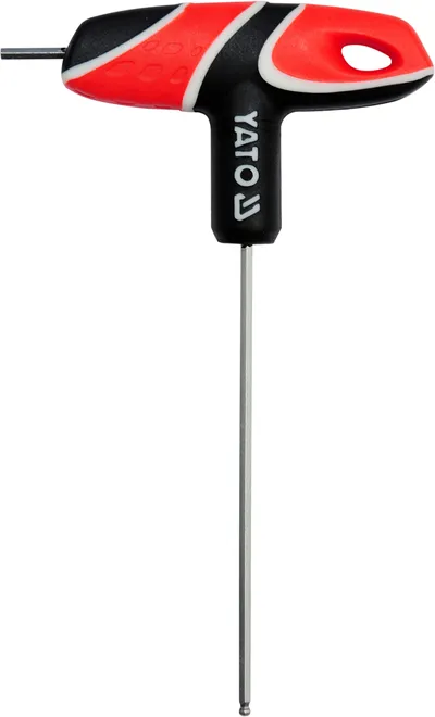 Klucz Trzp HEX (Kulka) Z Rękojeścią 4mm YATO
