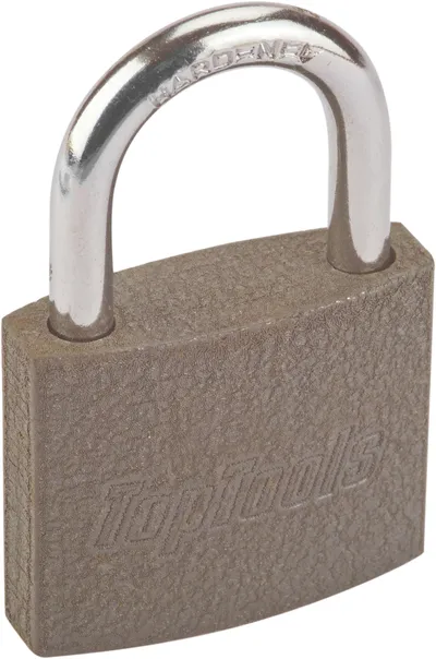 Kłódka Żeliwna 40mm 2 Klucze TOP TOOLS