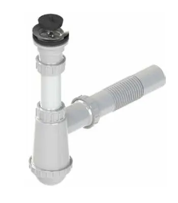 Syfon Zlewozmywakowy 1 Komora - Sitko Metalowe
