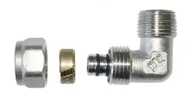 Kolano 90 Pex/Pex Gwint Wewnętzrny 1/2*16*2 Wkładka