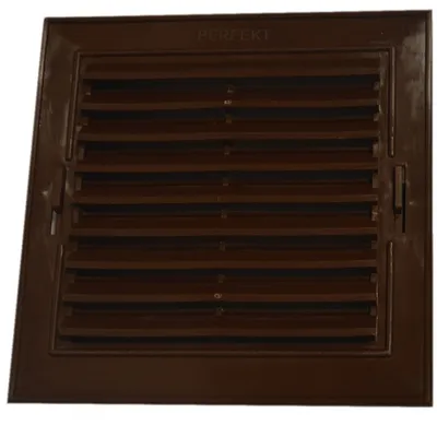 Kratka Skośna Plastikowa 14*14CM - Brązowa