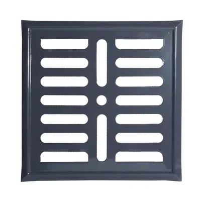 Kratka Metalowa Malowana 14*14CM Grafit