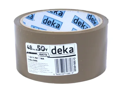 Taśma Pakowa Pakita 48MM*50Y DEKA - Brązowa