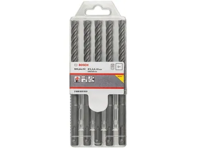 Zestaw Wieteł Do Młotów SDS PLUS-5X S 2*6/2*8/10*100/160MM BOSCH