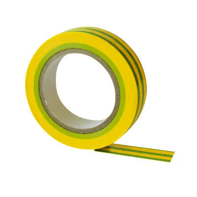 Taśma Izolacyjna 15MM*10M EPM - Żółto-Zielona